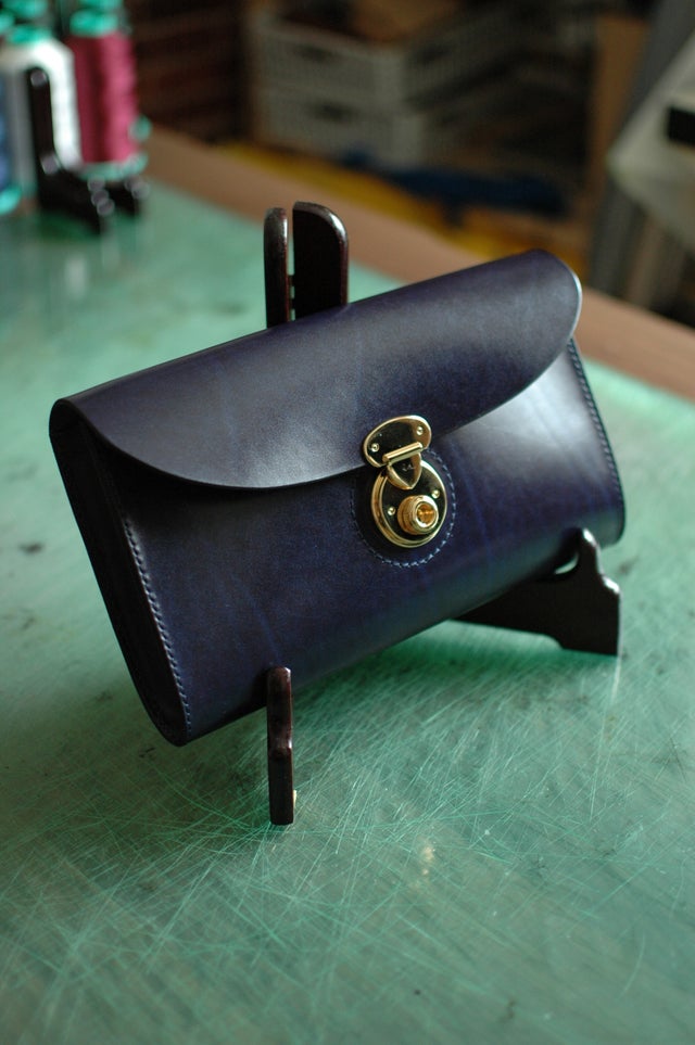 ブラック ミトン 合成繊維 レザー フェイクレザー サフィアーノ クラッチ バッグ｜メンズファッション